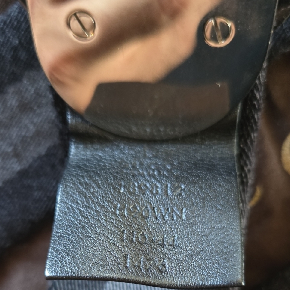 Gucci Black & grey Belt with cbrome Clasp - Picture 6 of 13